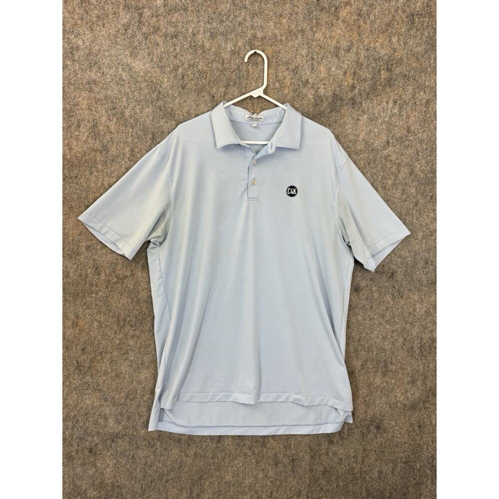 Peter Millar Summer Comfort Polo Shirt Men’s Size XL Short Sleeve Striped C4K